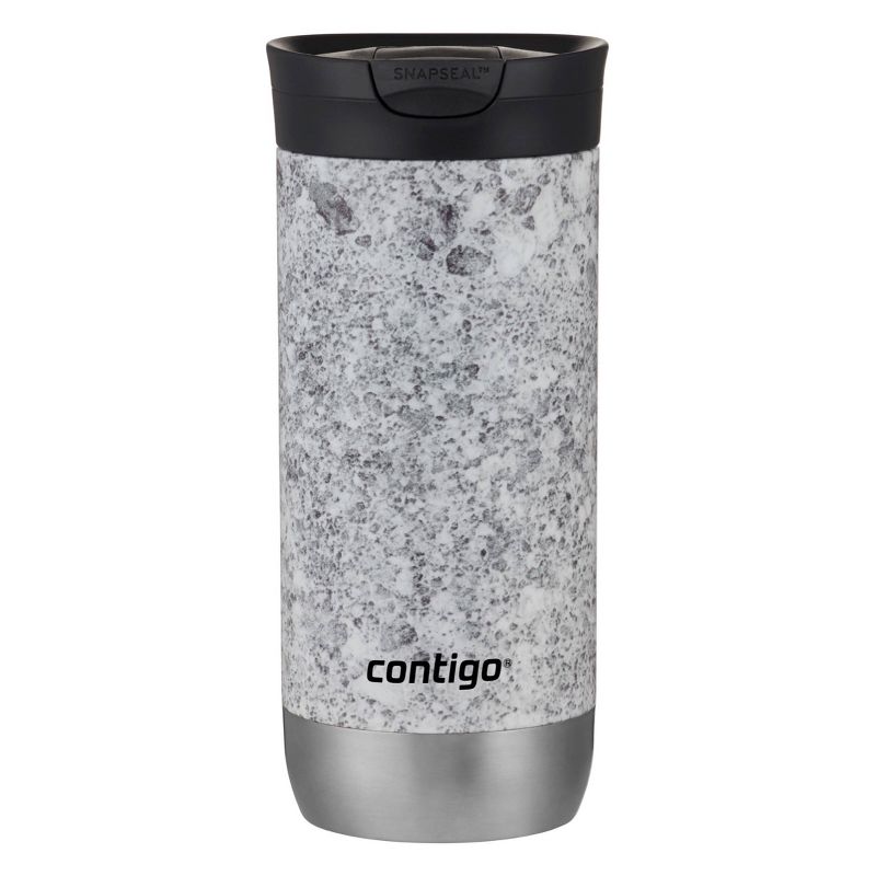 Contigo 16oz SnapSeal Byron Vacuum-Insulated Stainless Steel Hydration Bottle Speckled Slate