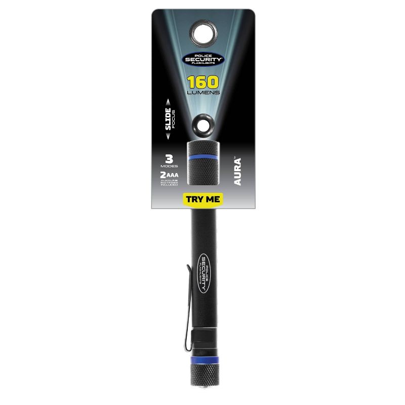 Police Security Aura 160 Lumens LED Penlight