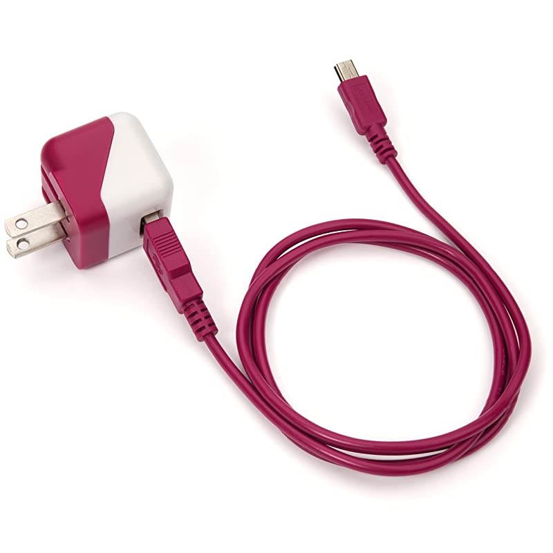 Designed for Texas Instruments Calculator TI Nspire CX TI Nspire CX CAS TI 84 Plus C and TI84 Plus Color Mini Portable Stylish Charger with Matching USB Cable