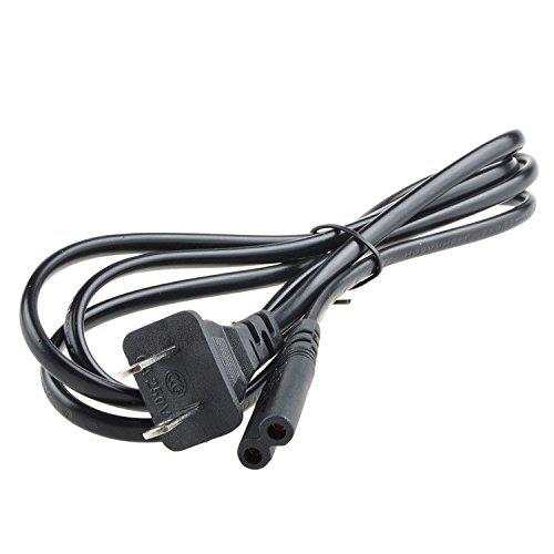 SLLEA 5ft 2 PIN AC Power Cord for Polk Audio PSW110 Powered Subwoofer Lead Cable