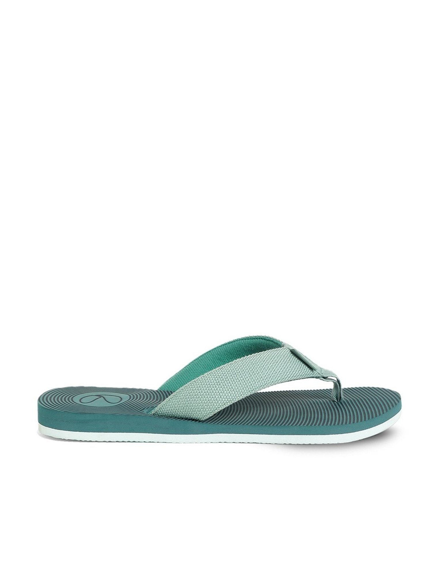 Chupps Men's Green Flip Flops