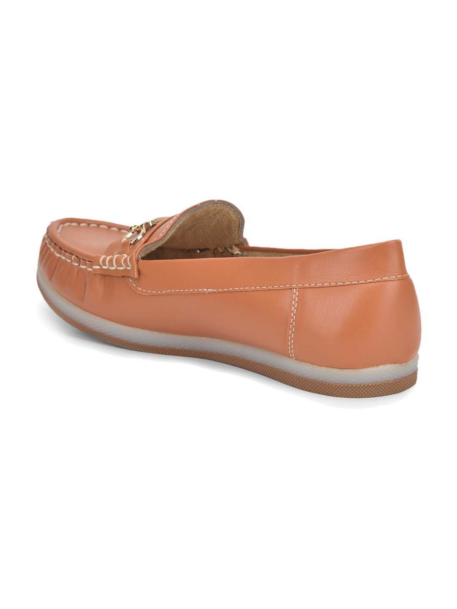 Salario Women's Tan Casual  Loafers