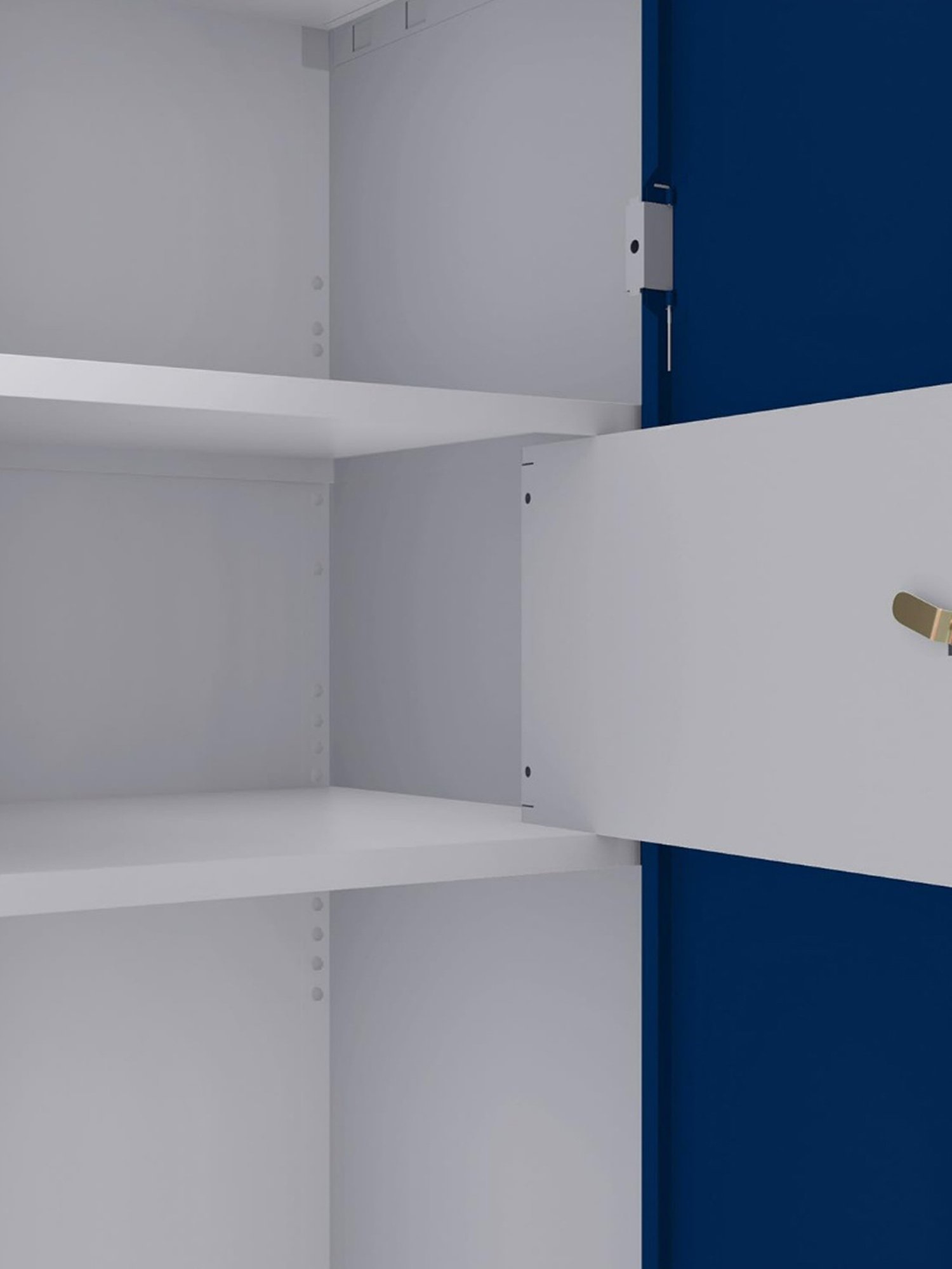 Home Basics 5 Dual Hook Chrome Plated Steel Over the Door Hanging Rack