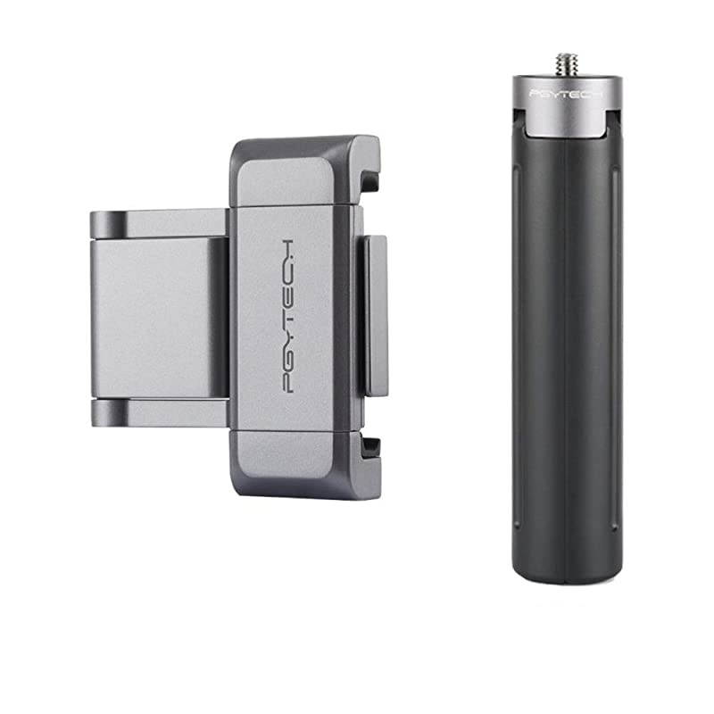 OSMO Pocket Phone Holder+ Expansion Accessories with Tripod Mini Compatible with DJI OSMO Pocket Accessories