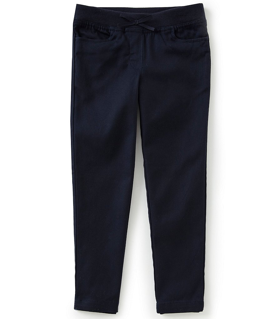 Nautica Little Girls 4-6X Knit Straight Leg Pants