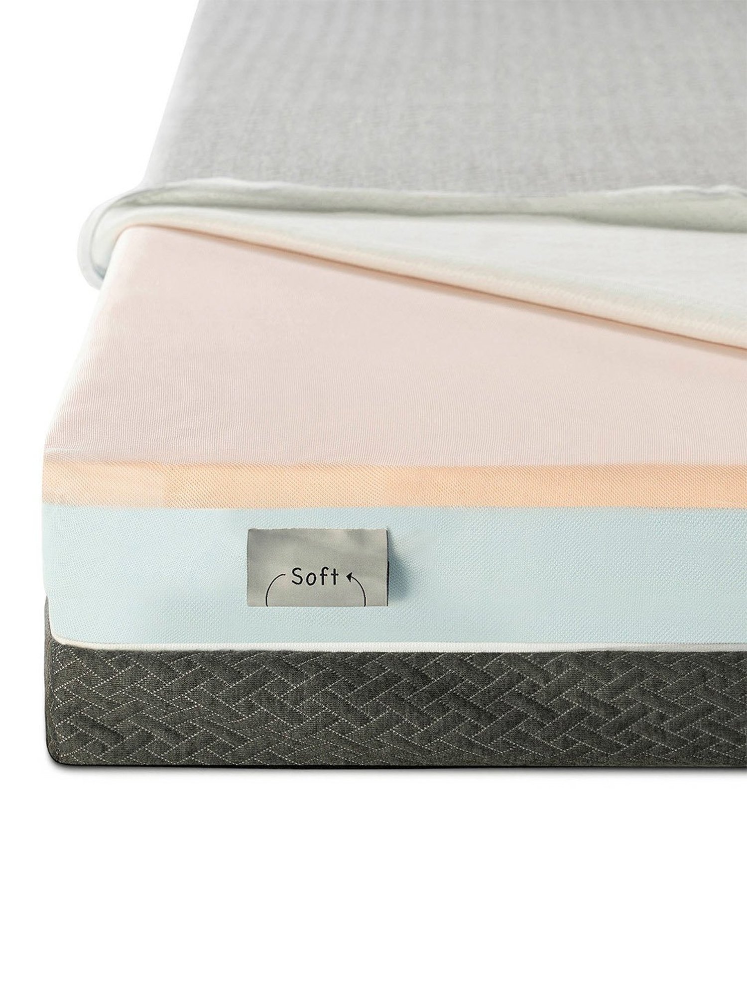 Duroflex Live-in Adapt Grey Foam New Gen Smart Design Flippable Adjustable Single Mattress