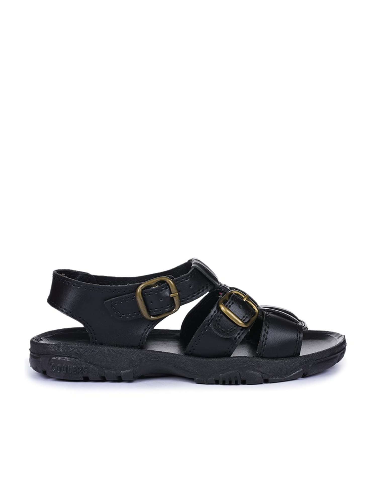 Coolers by Liberty Men's Black Fisherman Sandals