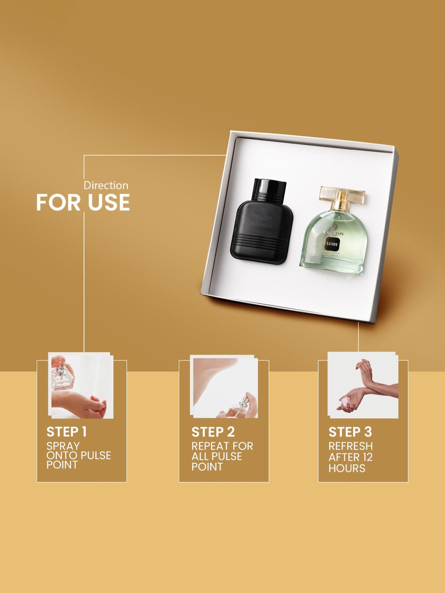 Carlton London Lush & Victory Eau de Parfum Gift Set