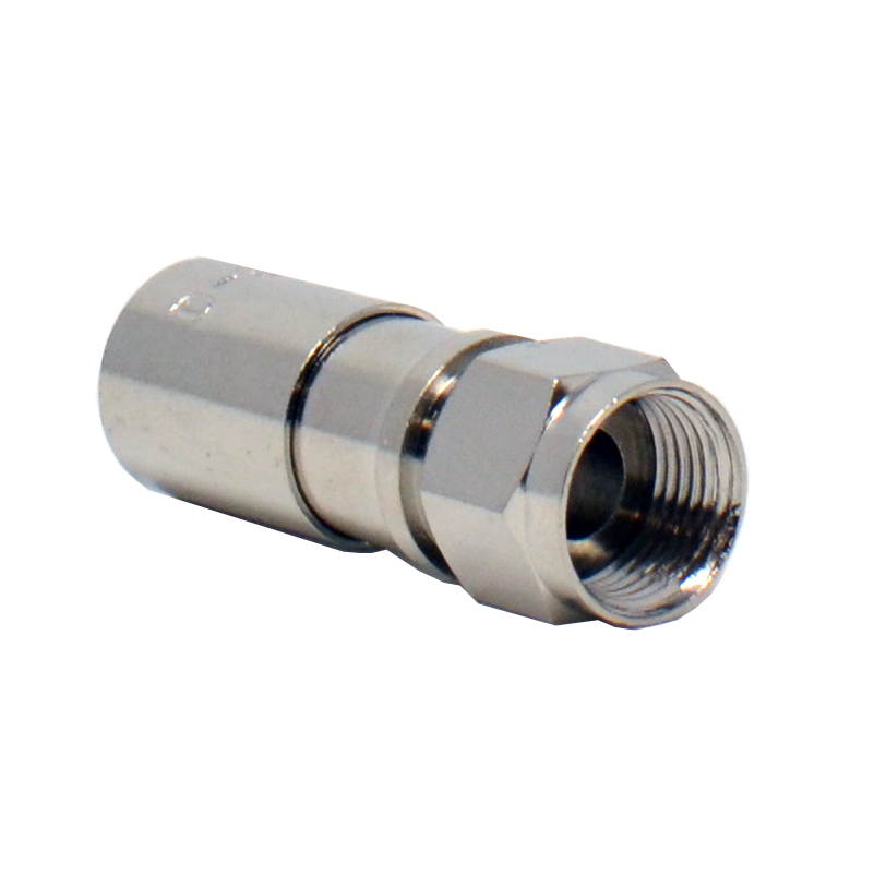 5pcs RG6 Dual Shield Coaxial F-Type Compression Connector