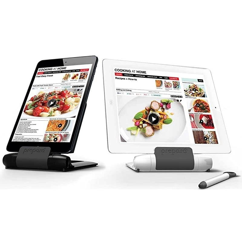 PP08PREPWT White iPrep Adjustable Stand for phones tablets ereaders Large