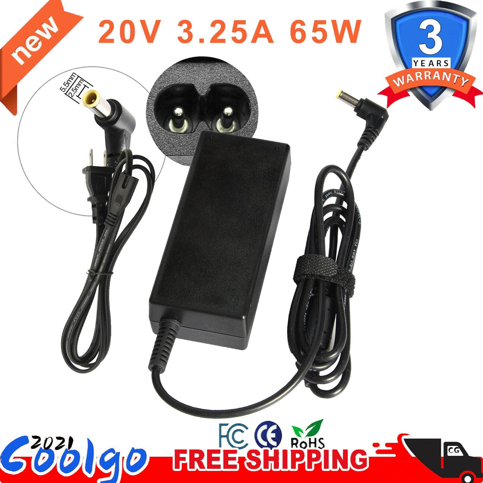 Ac Adapter Charger Power Supply Cord For Lp2824 Lp2844 Lp2844-Z Printer Cg