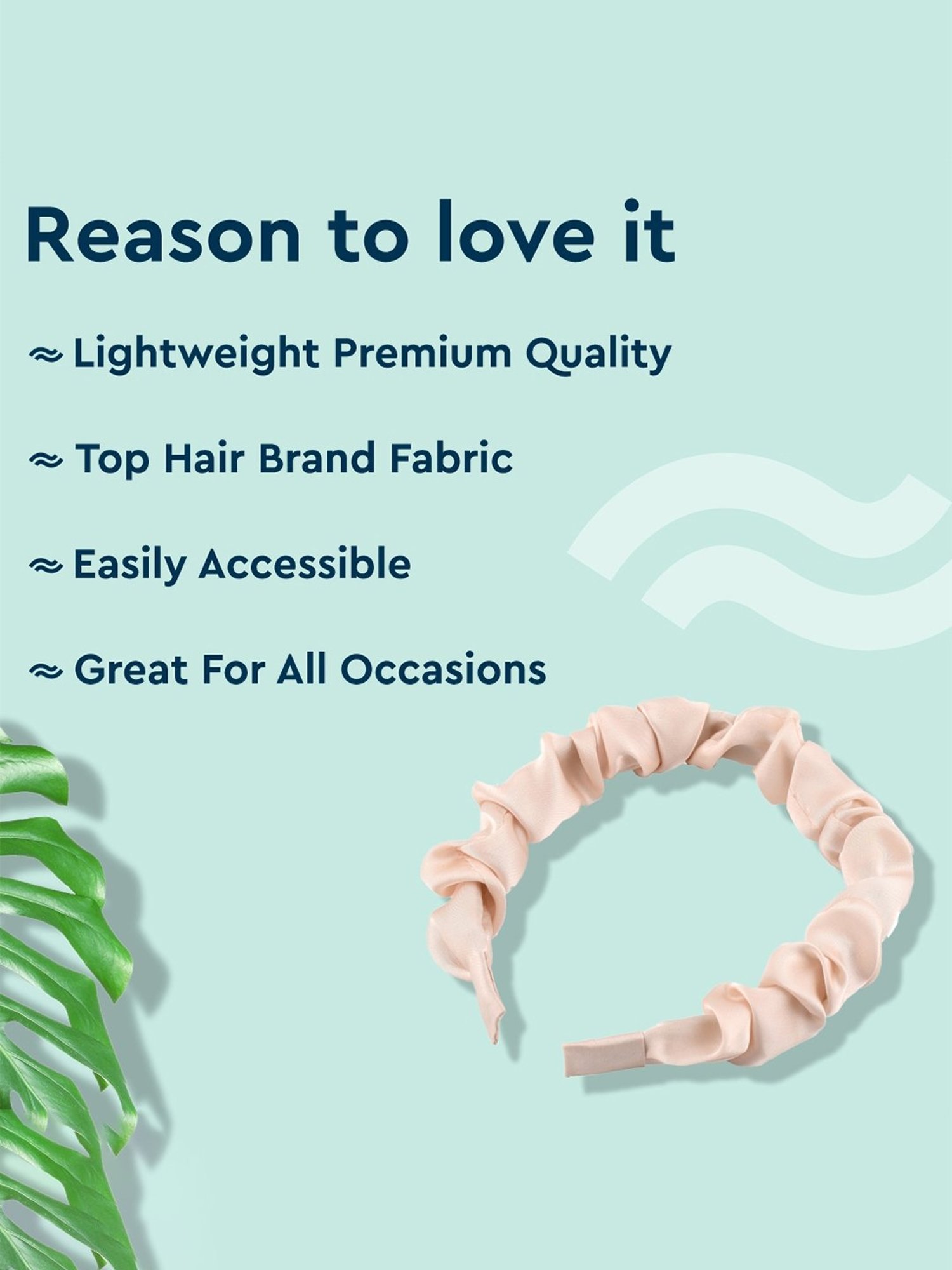 GUBB Vanilla Parfait Headband for Women