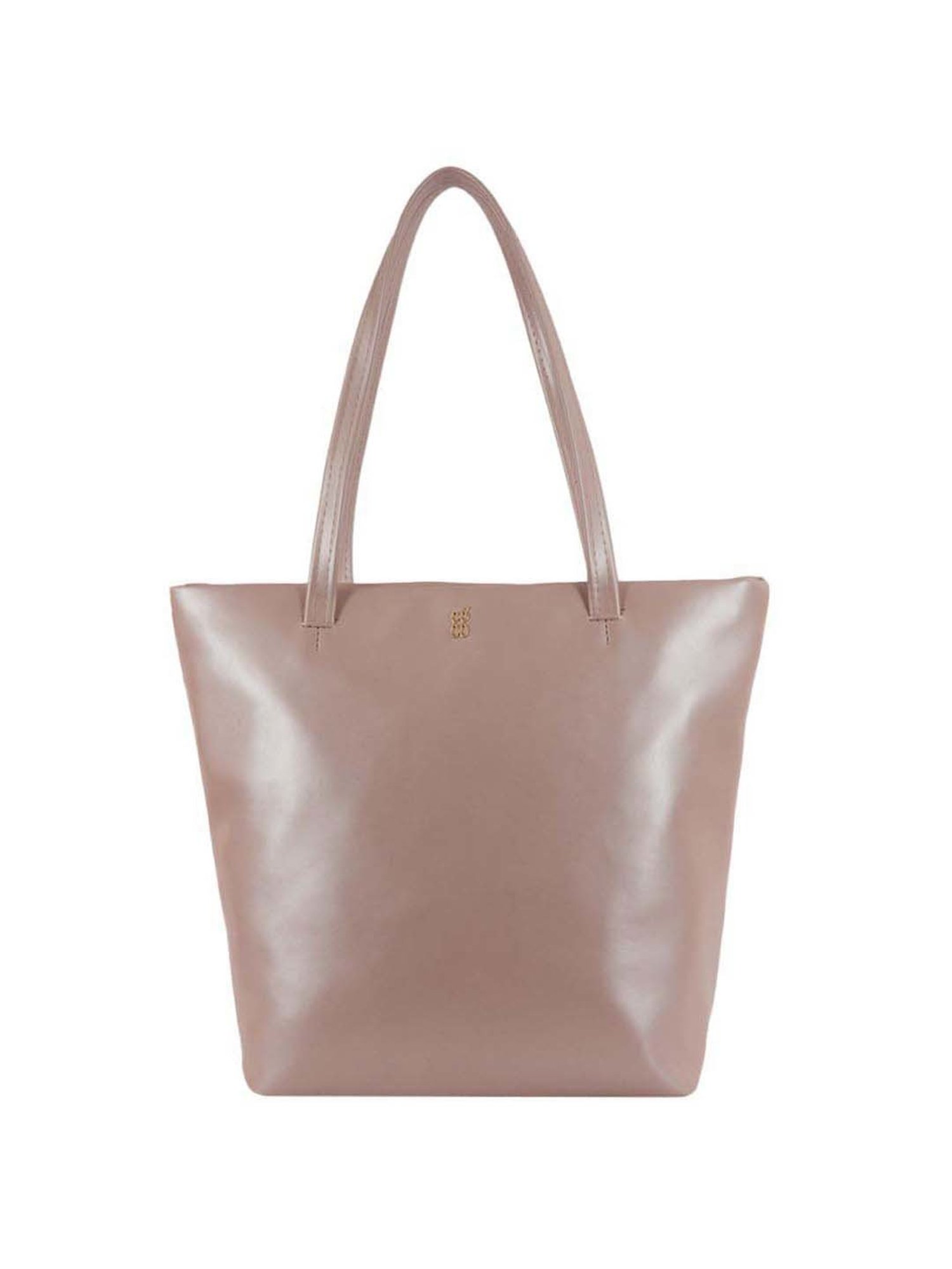 Baggit Rose PVC Solid Tote Handbag