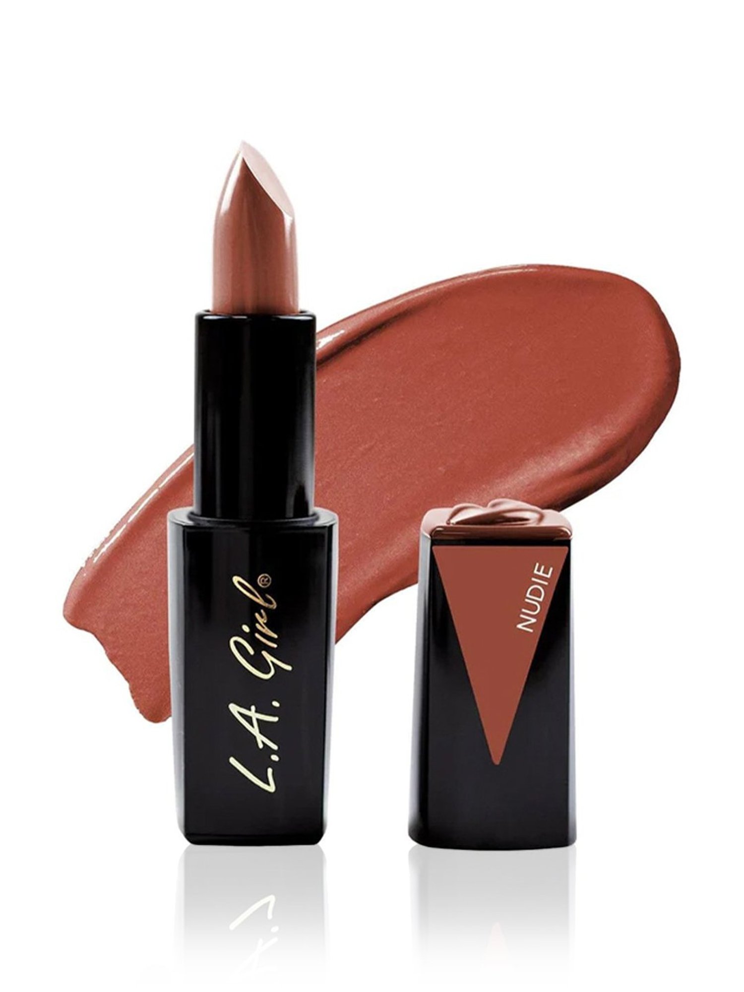 L.A. Girl Lip Attraction Lipstick Nudie - 3.2 gm