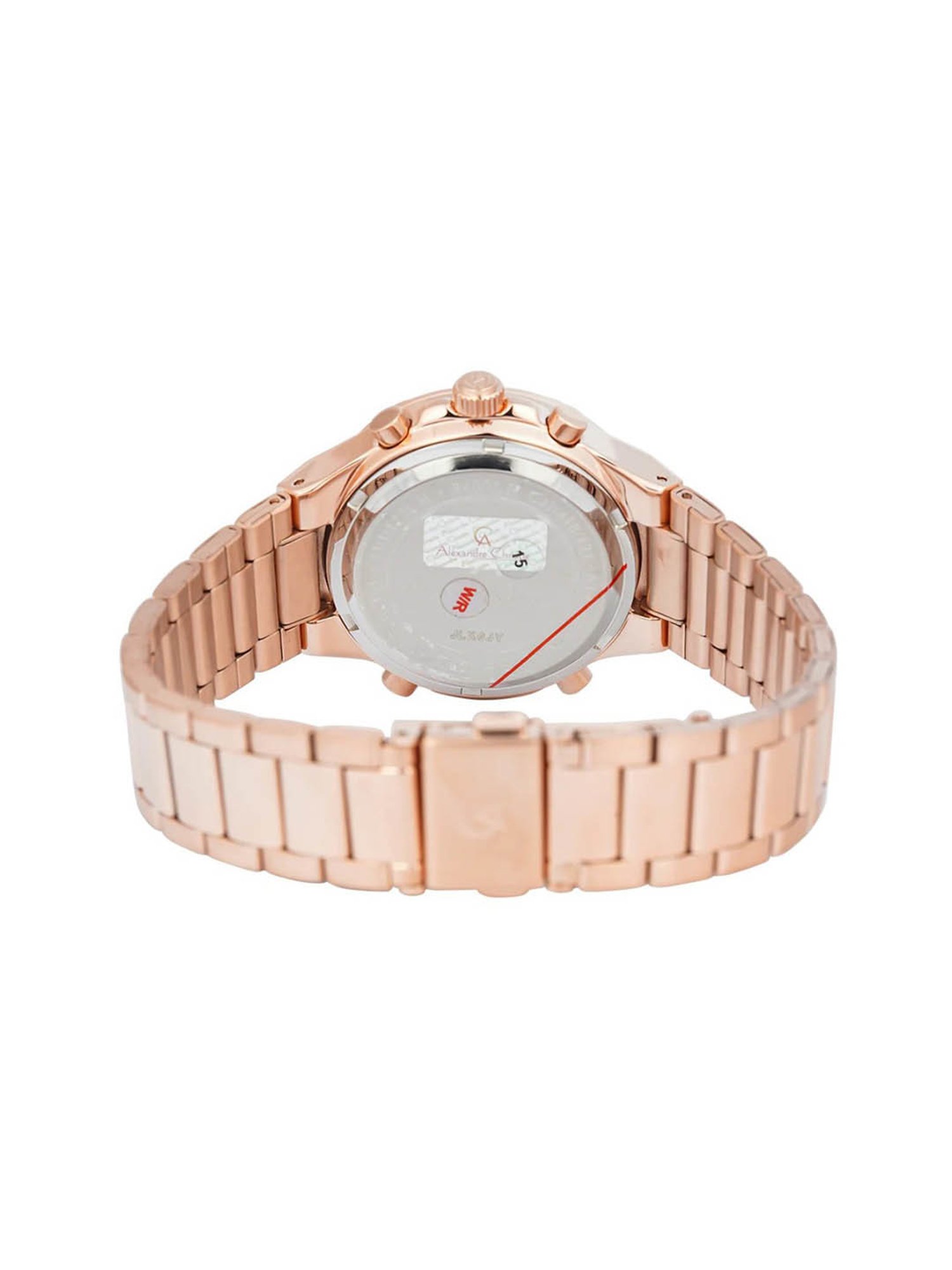 ALEXANDRE CHRISTIE 9400LHBRGLG Analog-Digital Watch for Women