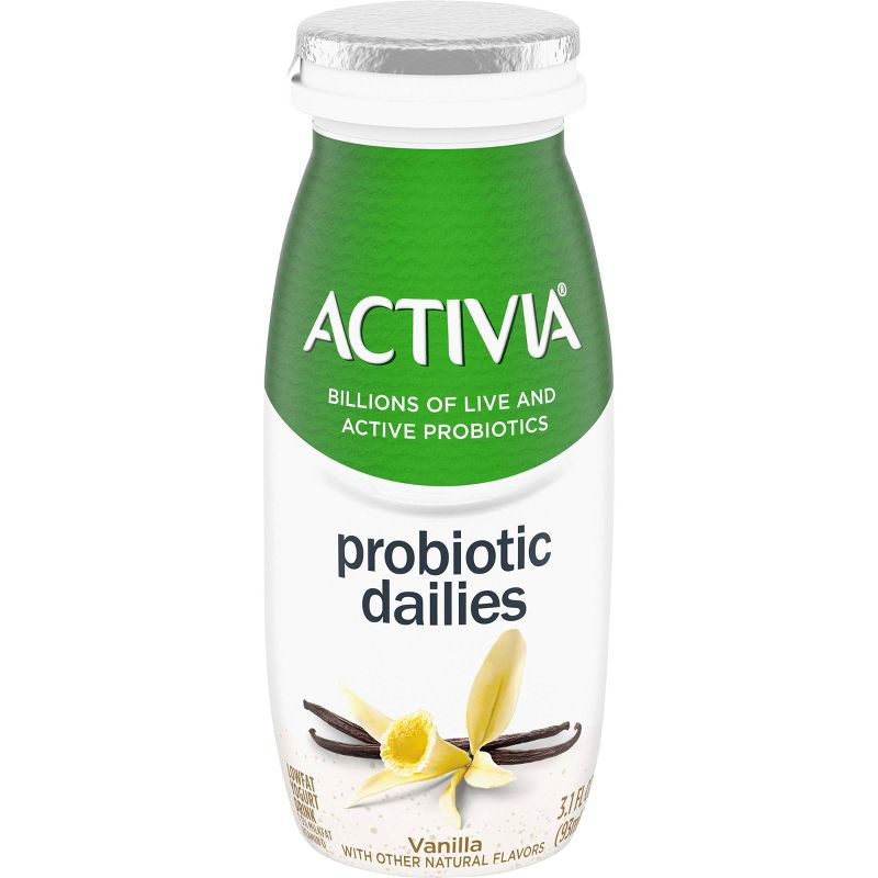 Activia Dailies Probiotic Vanilla Yogurt Drink - 8pk/3.1 fl oz Bottles