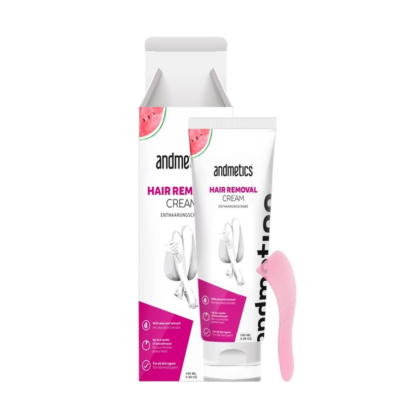 andmetics Hair Removal Cream - 3.3 fl oz
