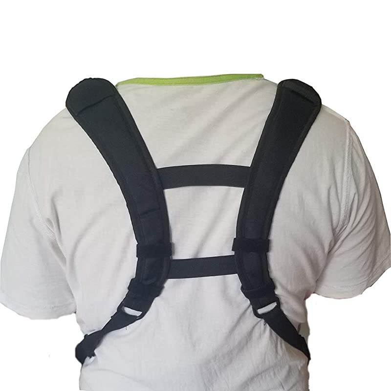 Universal Hands Free Chest Harness Bag Holster for Two Way Radio Rescue Essentials Vest Harness