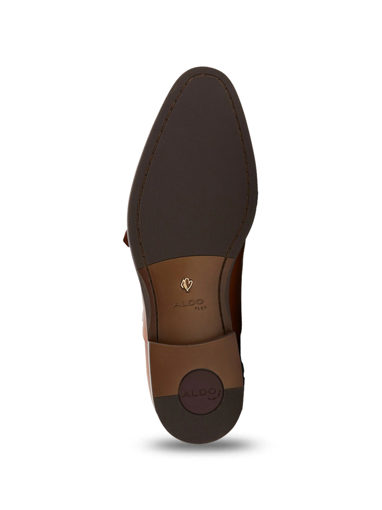 Aldo Men's Cognac Monk Shoes