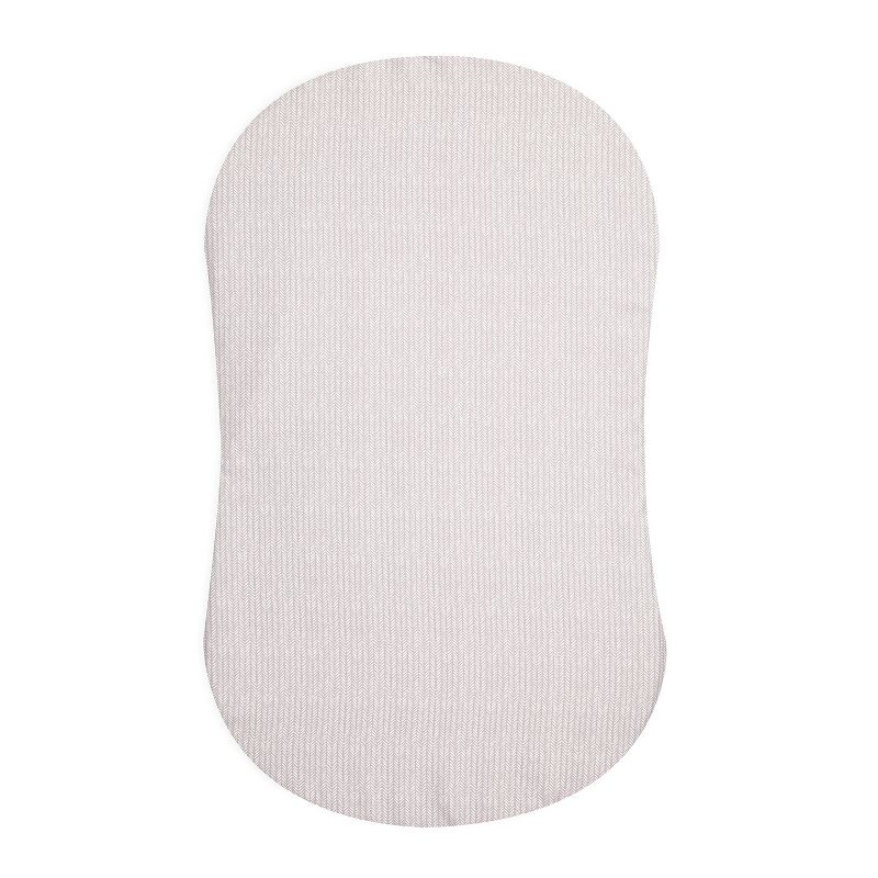 HALO Innovations Bassinest 100% Cotton Sheet - Herringbone