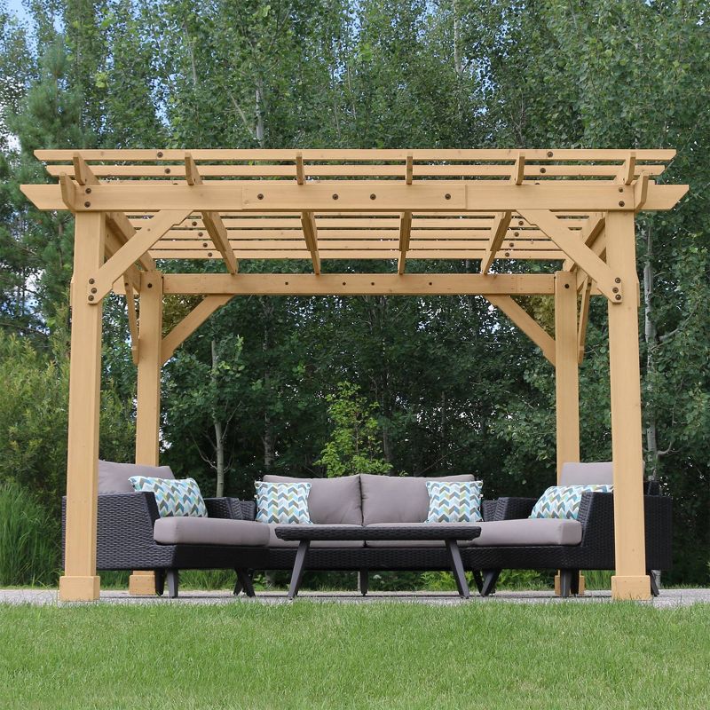 10'x12' Meridian Pergola - Yardistry