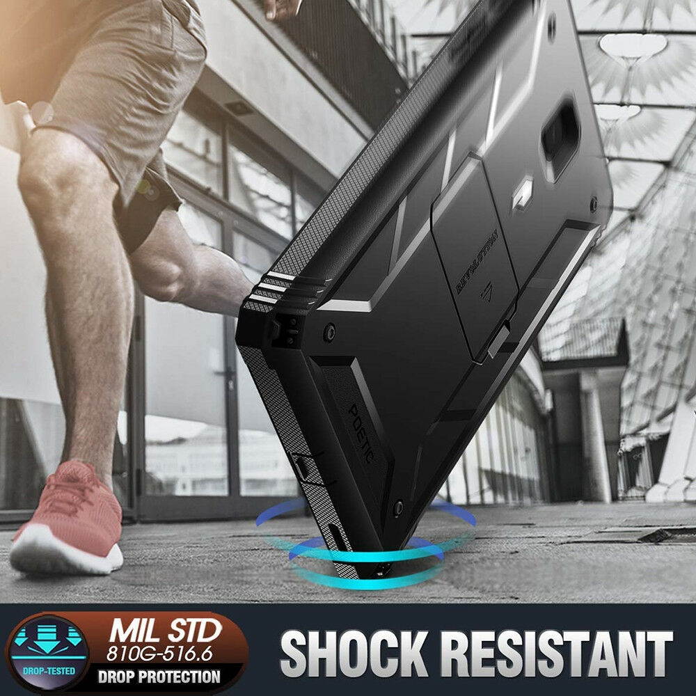 Poetic Revolution Drop Protective Case Black For Samsung Galaxy Tab A 8.0 2018