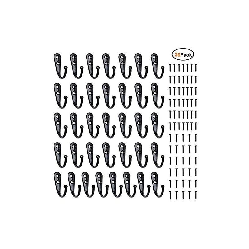 Small Wire Hooks Mega Pack, White, 28-Hooks, 32-Strips, Organize Damage-Free