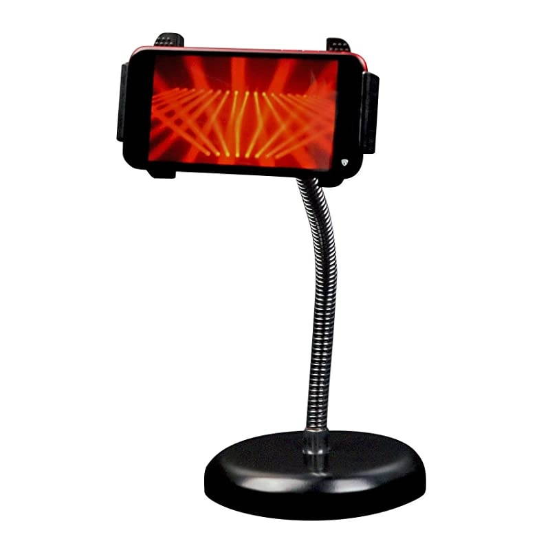 RDMS6 Studio Desktop Mic Stand w 118 Gooseneck+Round Weighted Base Black