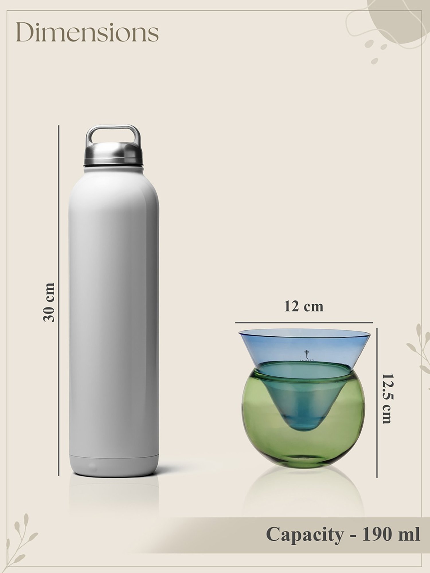 Mikasa Julie Transparent Glass Flute Glass (0.266 L) - Set of 4