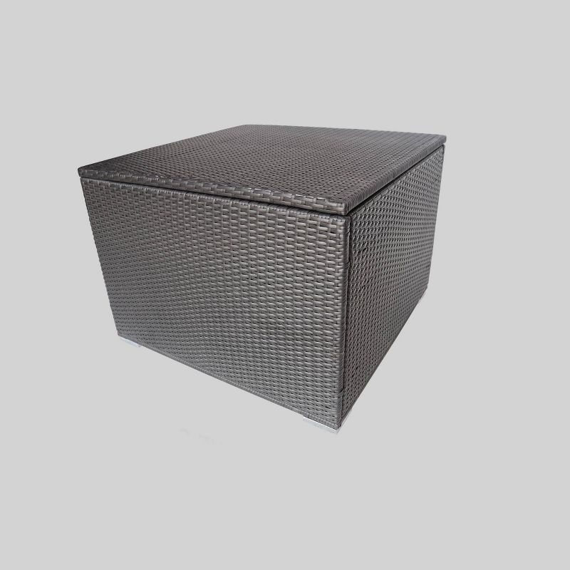 Mirabelle Outdoor Ottoman - Gold - Adore Decor