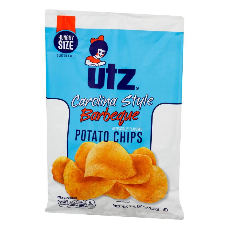 Utz Carolina Style Barbeque Potato Chips - 7.5oz