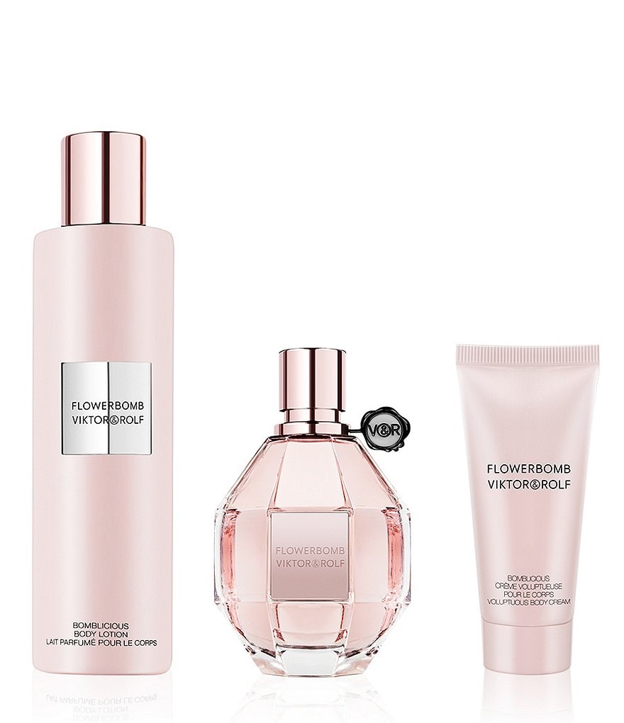 Viktor & Rolf Flowerbomb 3 Piece Luxury Gift Set