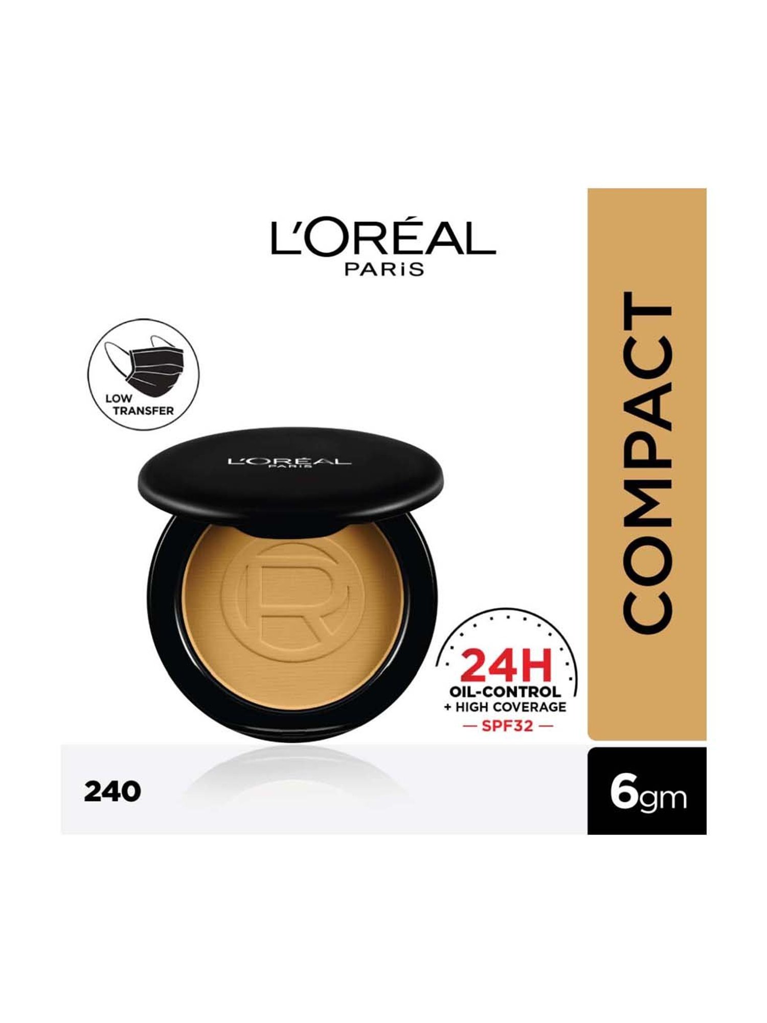 L'Oreal Paris Infallible Oil Killer Powder - Natural Honey,6g