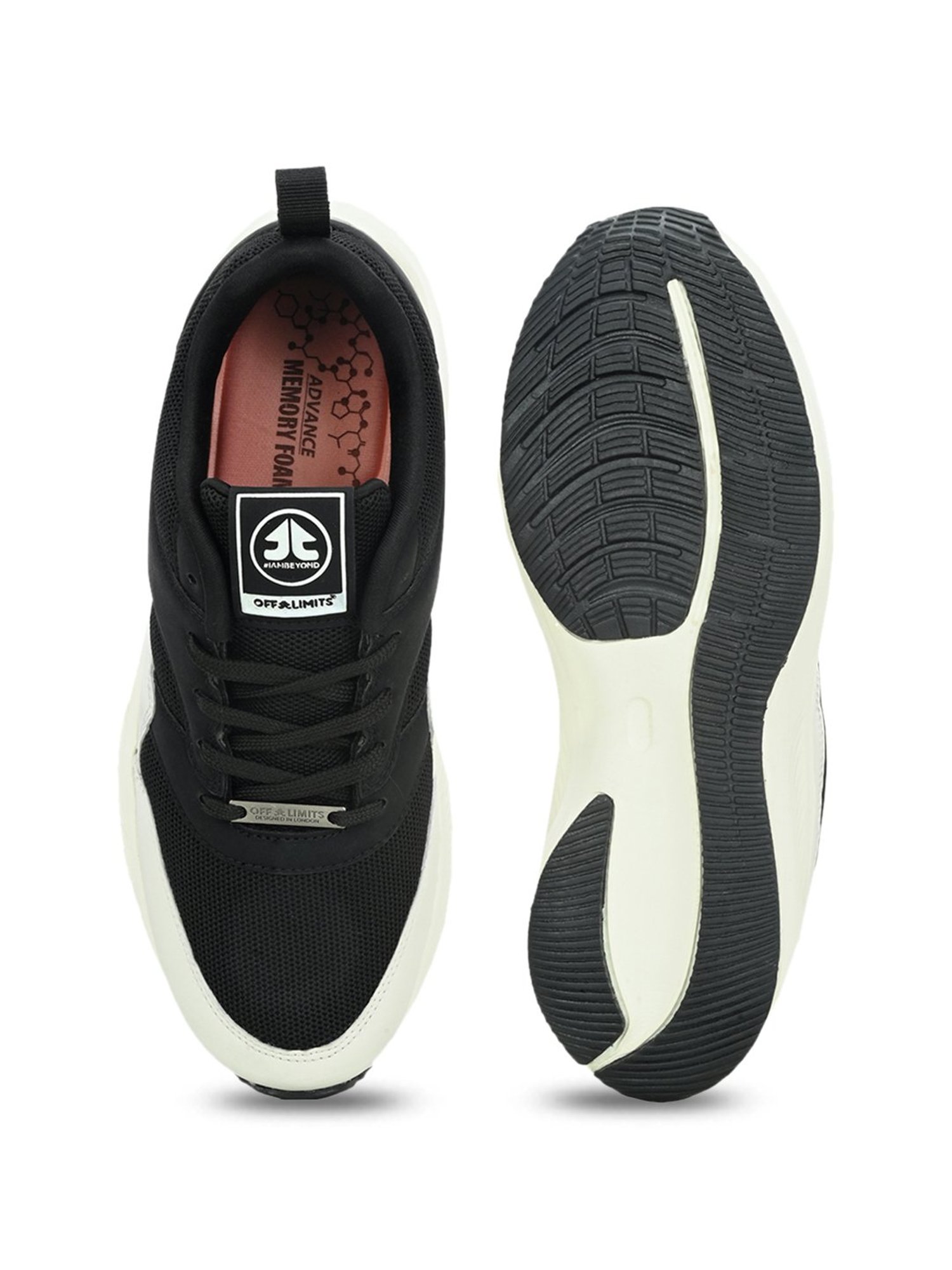 Off Limits Women's STUSSY (MEMORY TECH) Black Running Shoes
