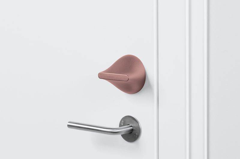 FRIDAY HOME Smart Lock - Brass Finish. World's smallest smart lock: diameter 2 3/4". IOS and Android compatible. Built in WiFi on Demand. Rechargeable battery and charger included.