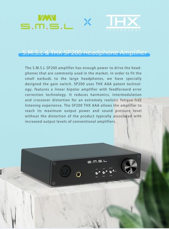 Fosi Audio 160W BL20C Bluetooth Antenna Power Amplifier Audio HiFi 2.1 Mini Class D Amp U-Disk Player For Home Passive Speaker