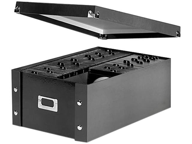 Media Storage Box, Holds 120 Slim/60 Standard Cases SNS01658