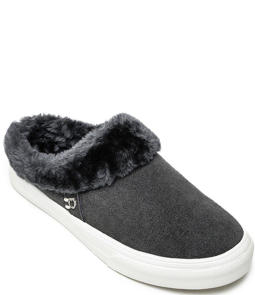 Minnetonka Women's Windy Faux Fur Slip-On Slippers
