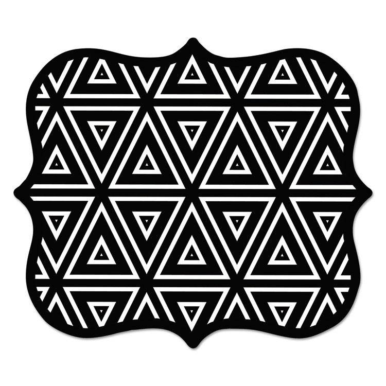 Fellowes 5919201 Designer Mouse Pad (Geometric Triangles)