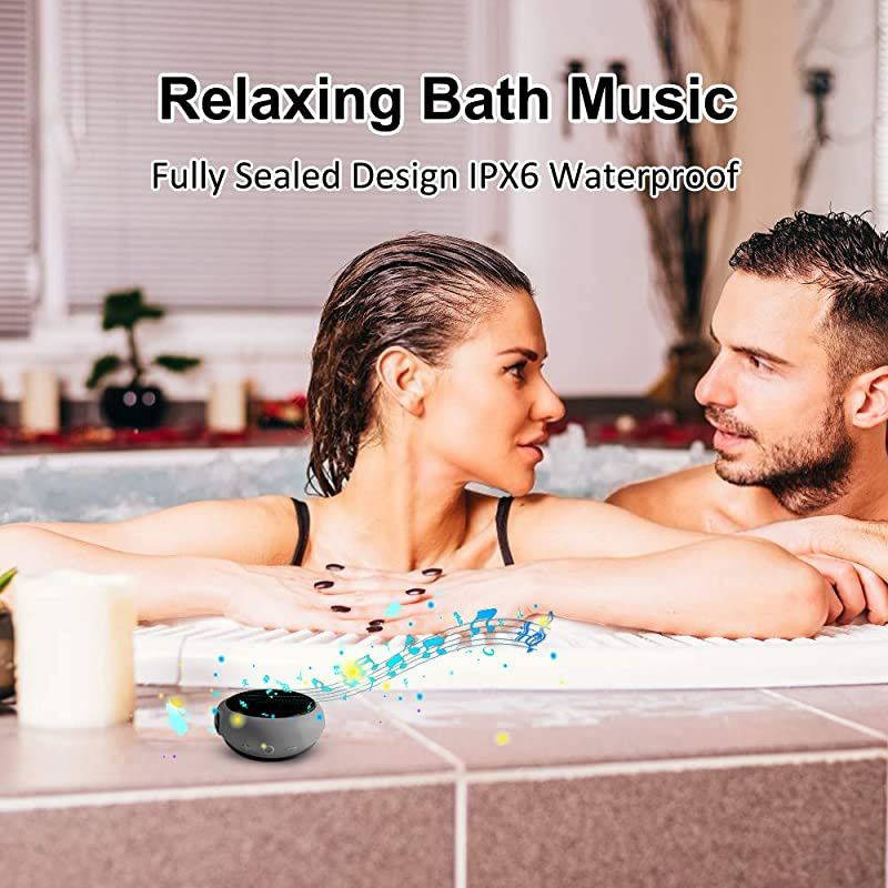 Portable Bluetooth Speakers Wireless Mini Speaker with Enhanced BassHD SoundWearable Speaker with Microphone95H PlaytimeIPX6 Waterproof Suitable for SportsOutdoor Travel and Home