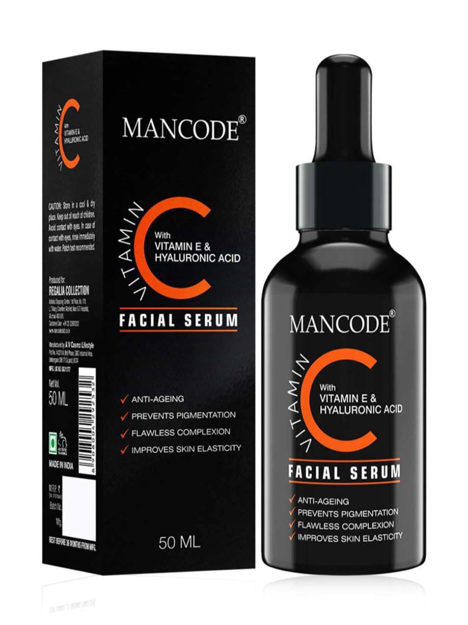 Mancode Vitamin C Facial Serum - 50 ml