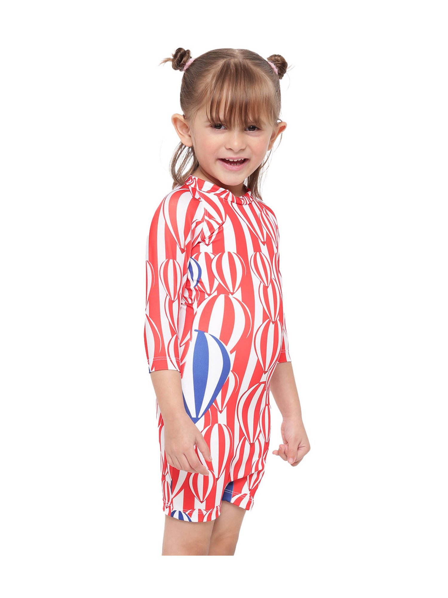 IO Kids Red Printed Wetsuit