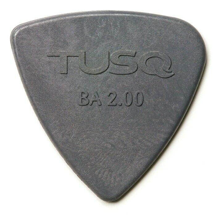 NEW - Graph Tech TUSQ Bi-Angle Deep Tone Picks 2.00mm (4) - GRAY PQP-0402-G4