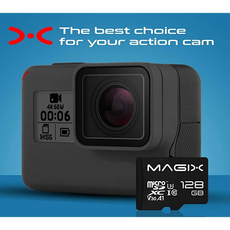 MicroSD Card 4K Series Class10 V30 + SD Adapter Read Speed Up to 100 MBs 32GB