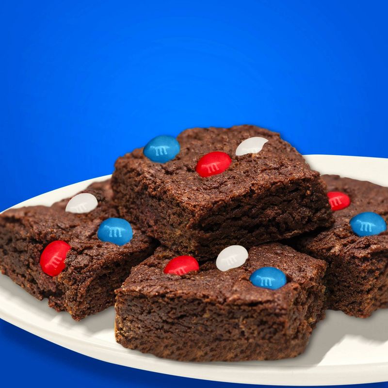 M&M's Red White and Blue Peanut Chocolate Candies - 10.7oz