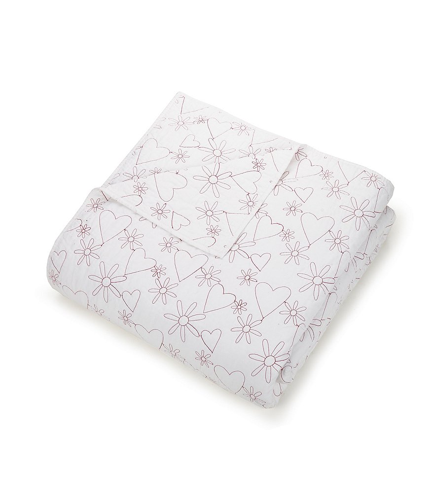 Jessica Simpson Kids Flower Heart Quilt Mini Set