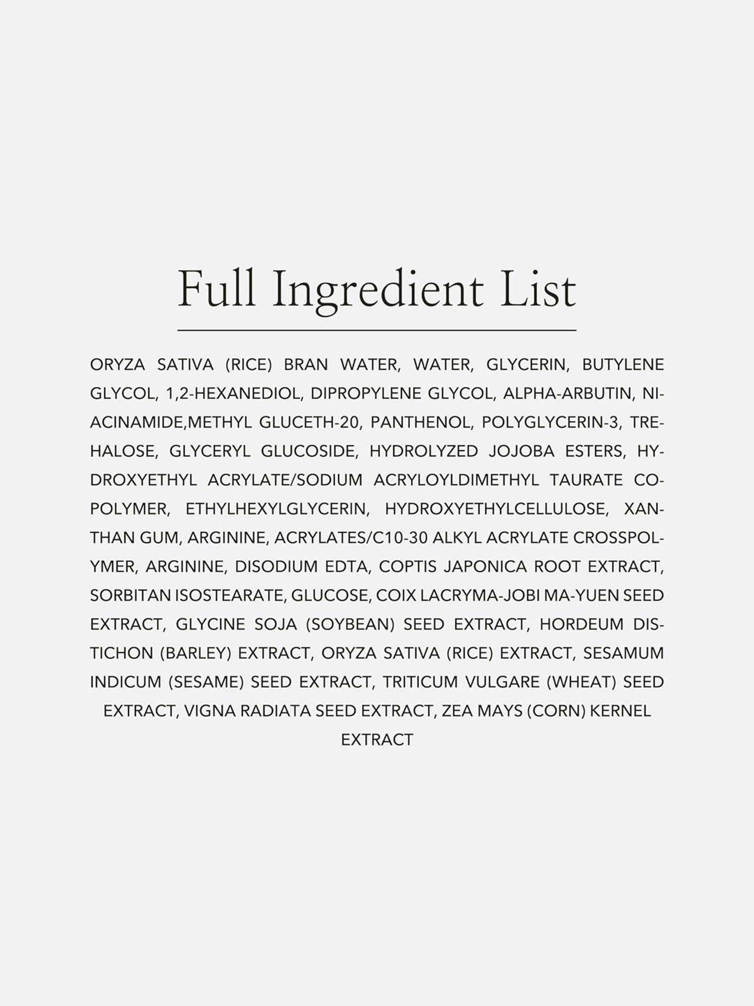 Beauty of Joseon Rice + Alpha-Arbutin Glow Deep Serum - 30 ml