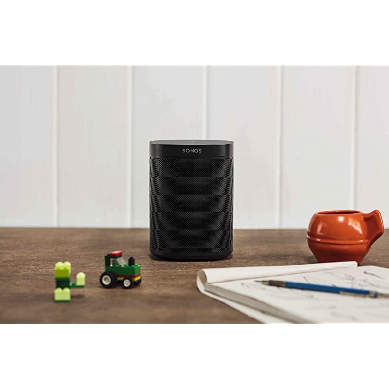 One Gen 2 Voice Controlled Smart Speaker with  Alexa Builtin Black
