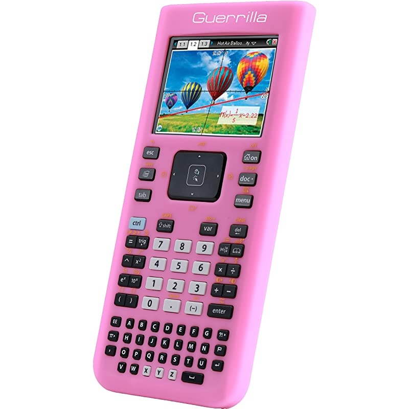 Silicone Case for Texas Instruments TI Nspire CXCX CAS Graphing Calculator Pink