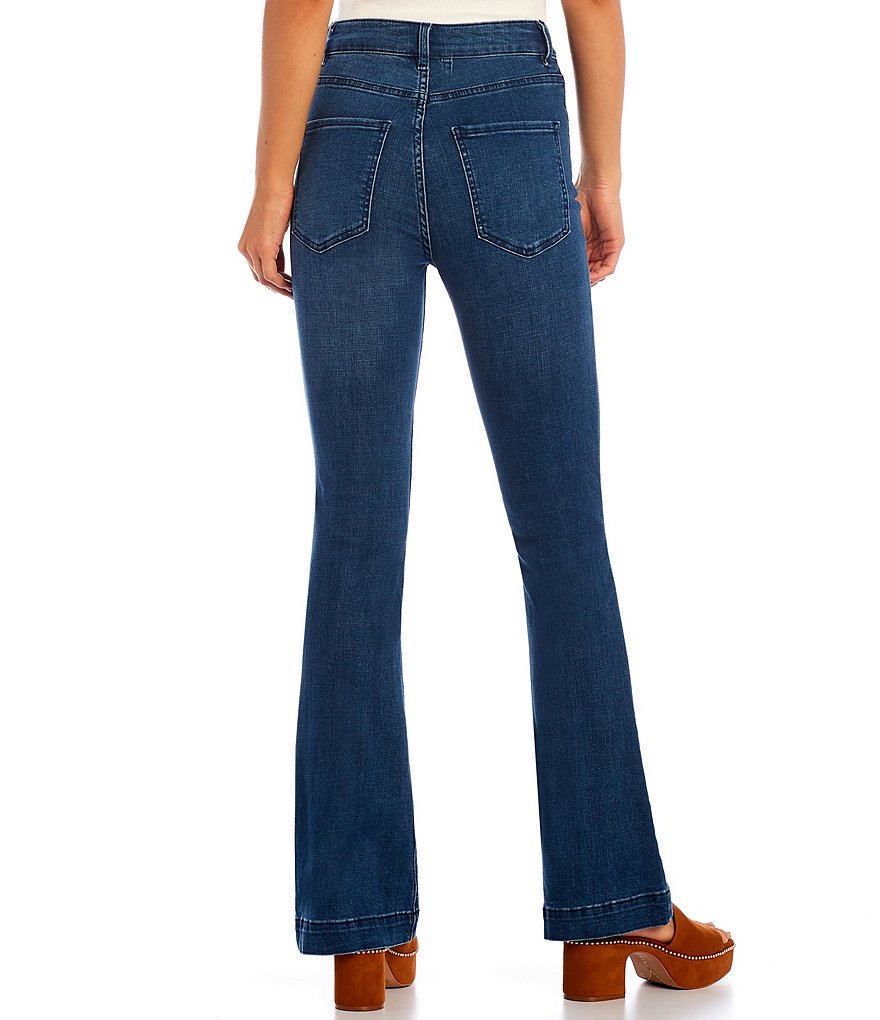 Every Straight Leg Ankle Crop Front Zipper Jeans